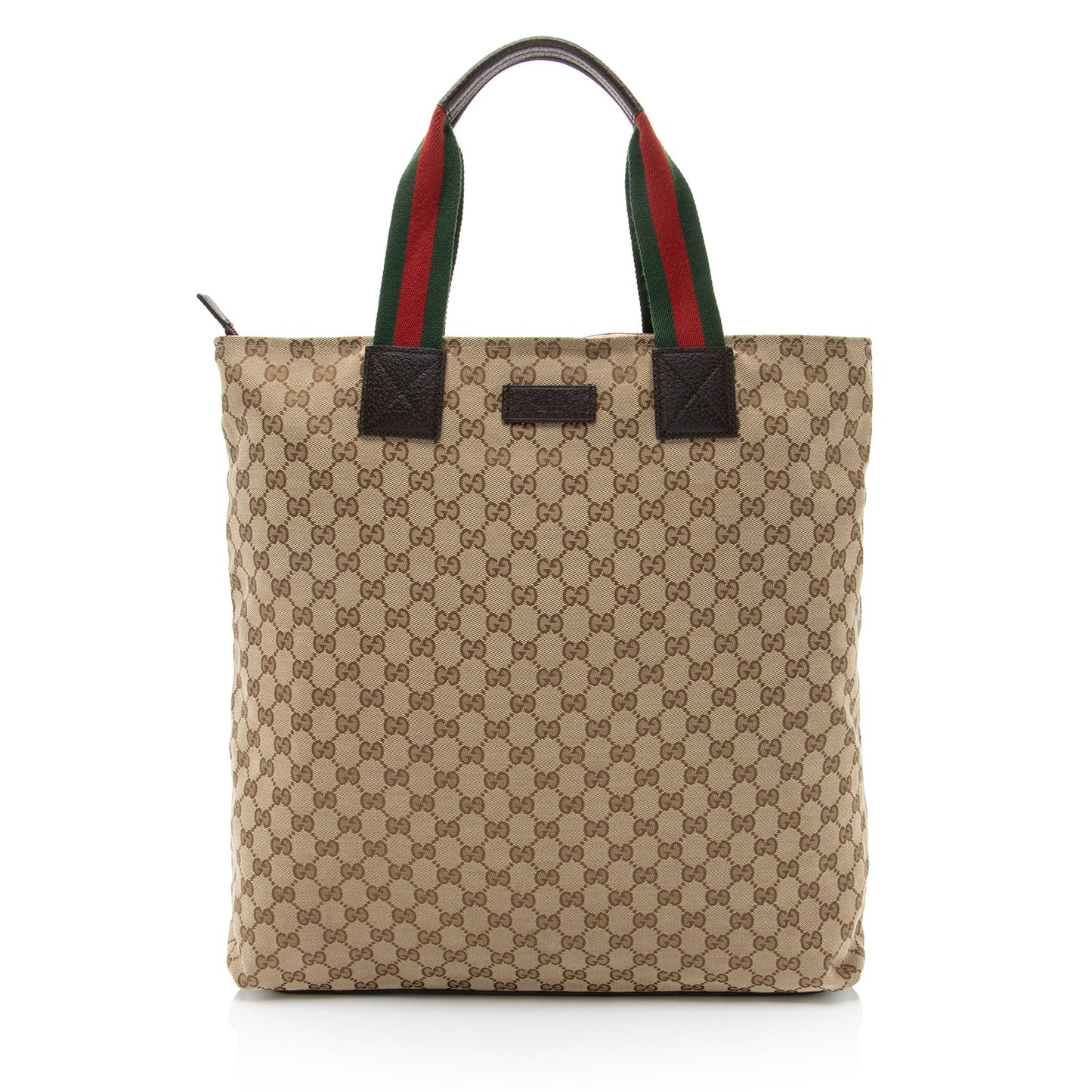 Gucci GG Canvas Web N/S Large Tote