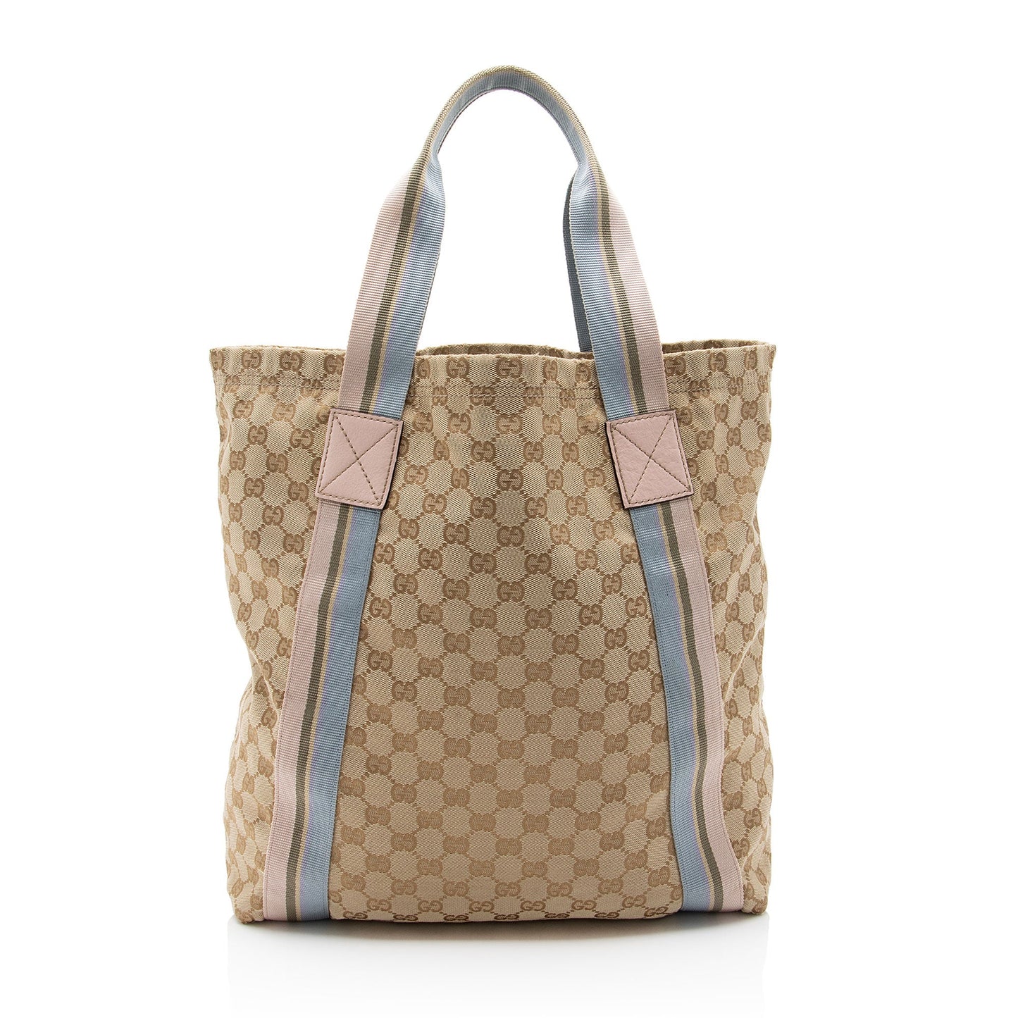 Gucci GG Canvas Web Original Tote (SHF-cmFwNe)