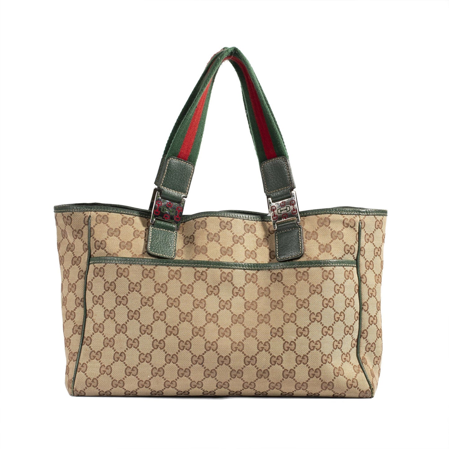 Gucci GG Canvas Web Tote