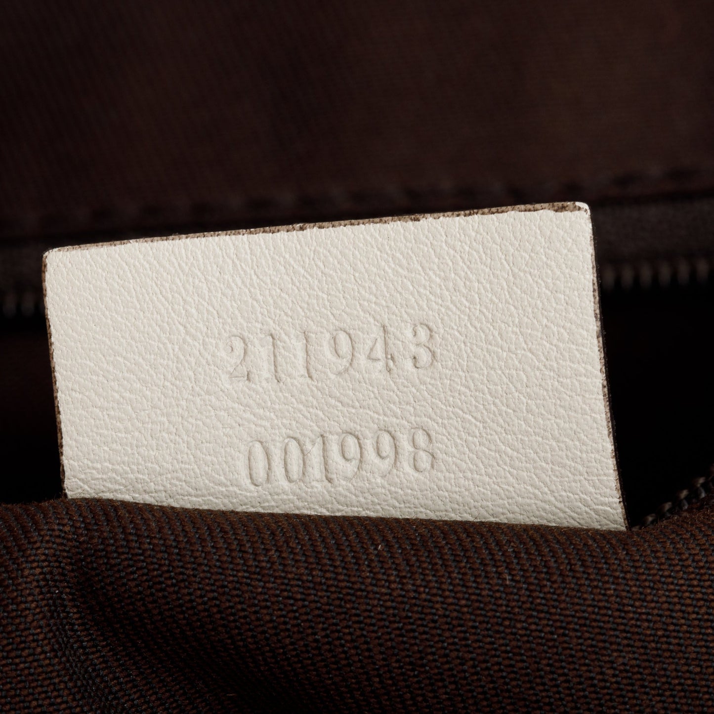 Gucci GG Canvas White Leather Trim Large Sukey Hobo