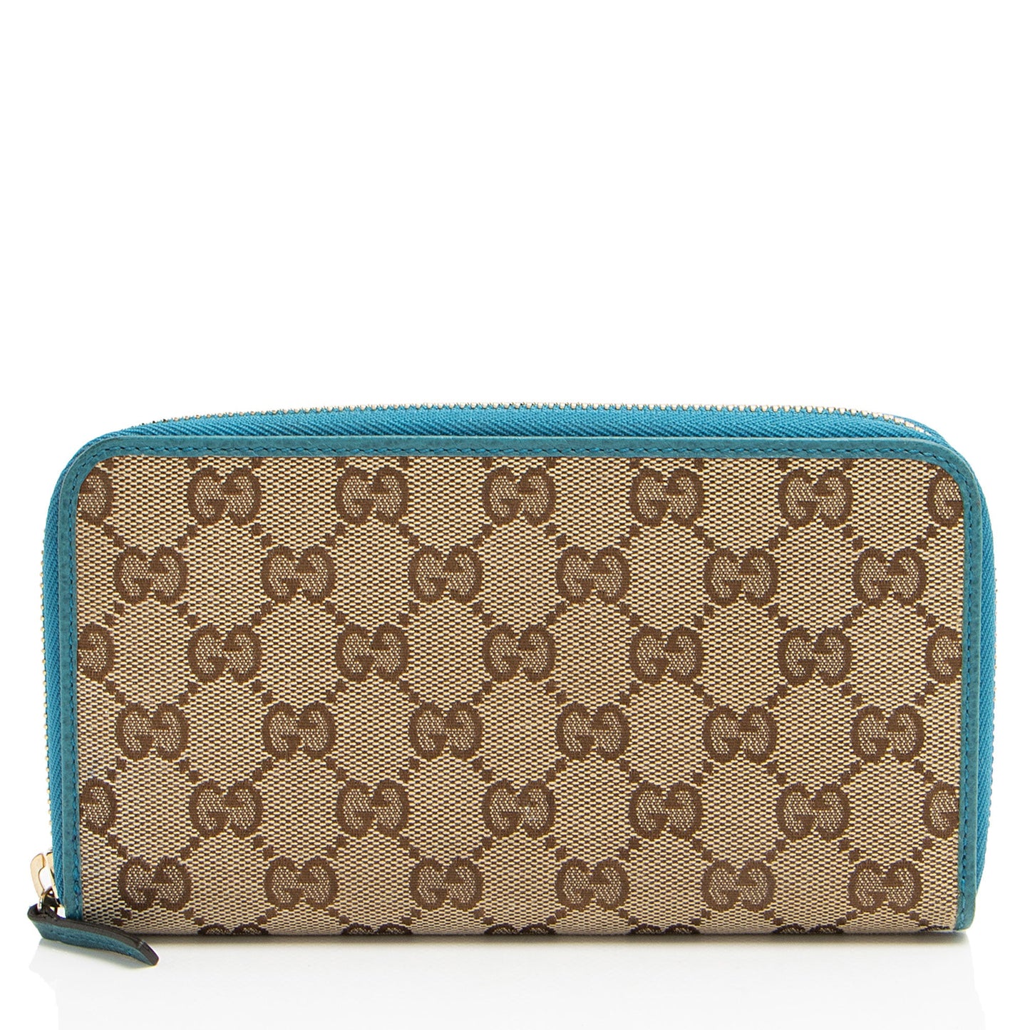 Gucci GG Canvas Zip Around Wallet