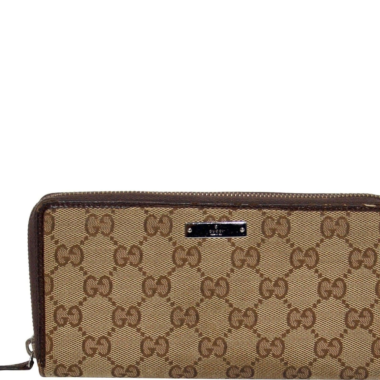 Gucci GG Canvas Zip Wallet