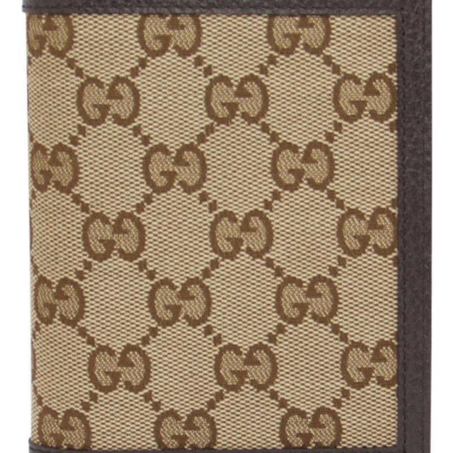 Gucci GG Canvas and Leather Bifold Wallet
