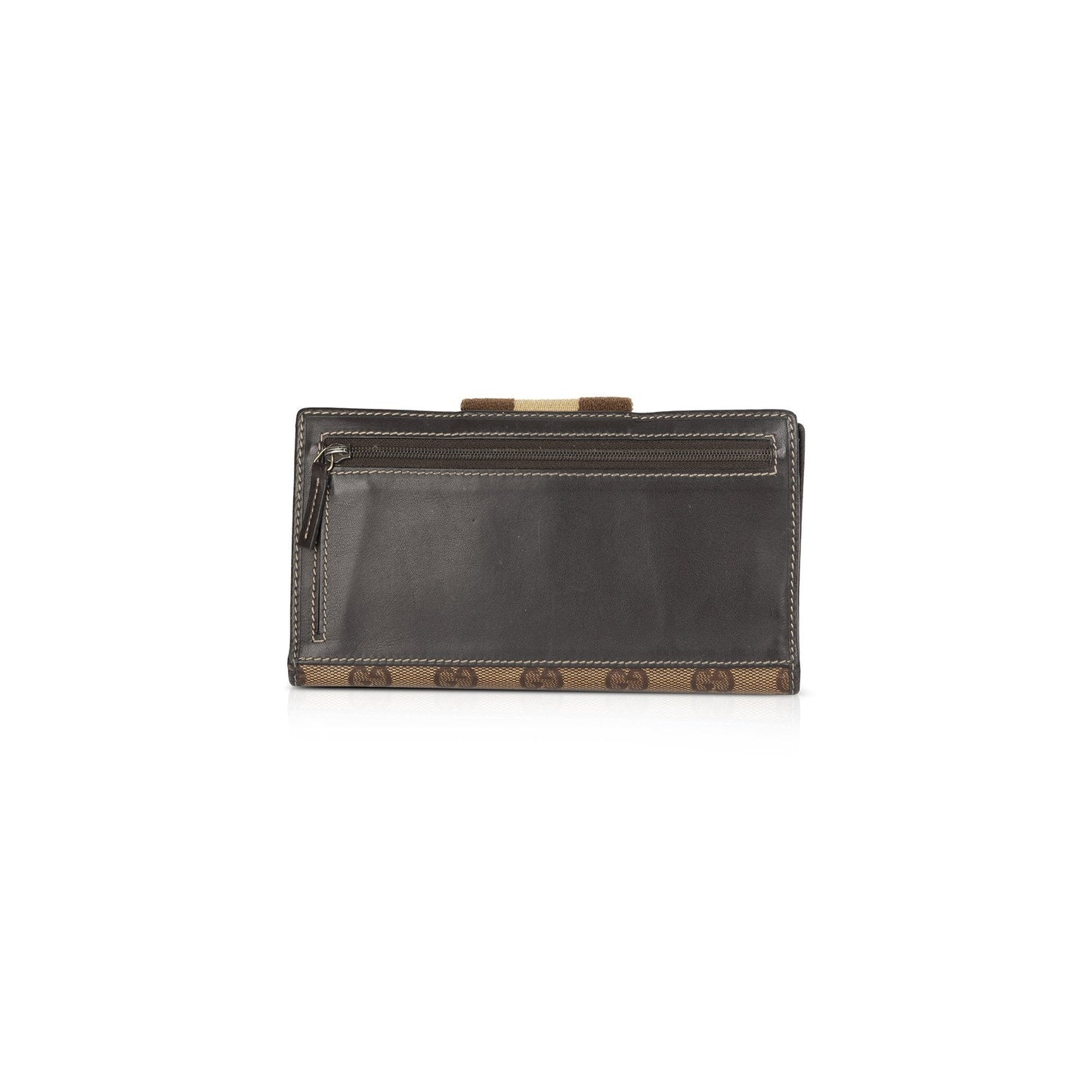 Gucci GG Crystal Web Continental Wallet
