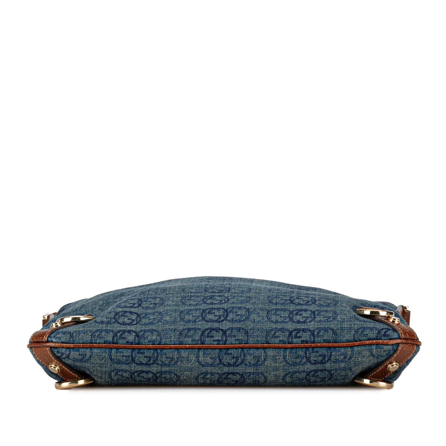Gucci GG Denim Abbey D Ring Crossbody