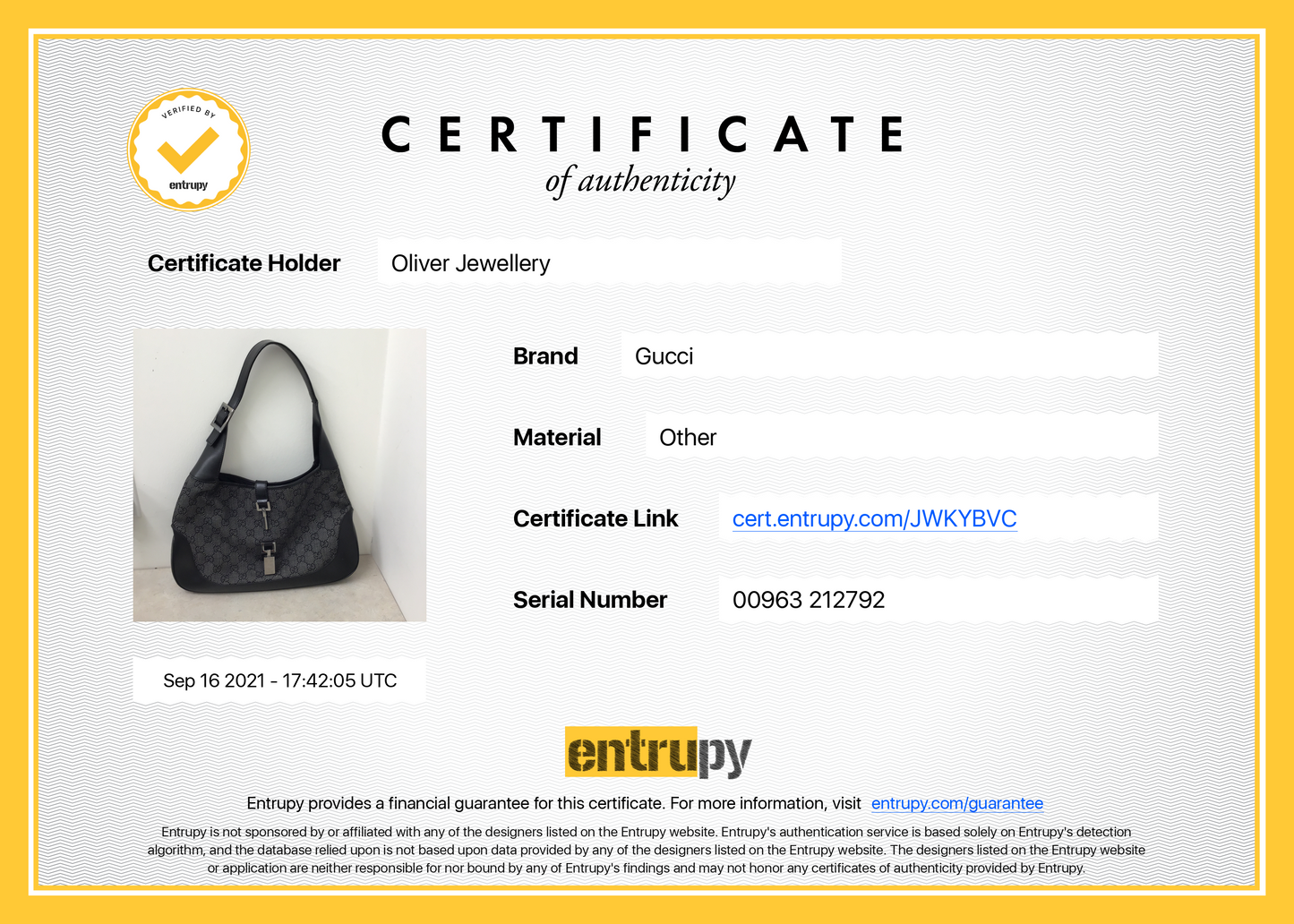 Gucci GG Denim Small Jackie O Bag