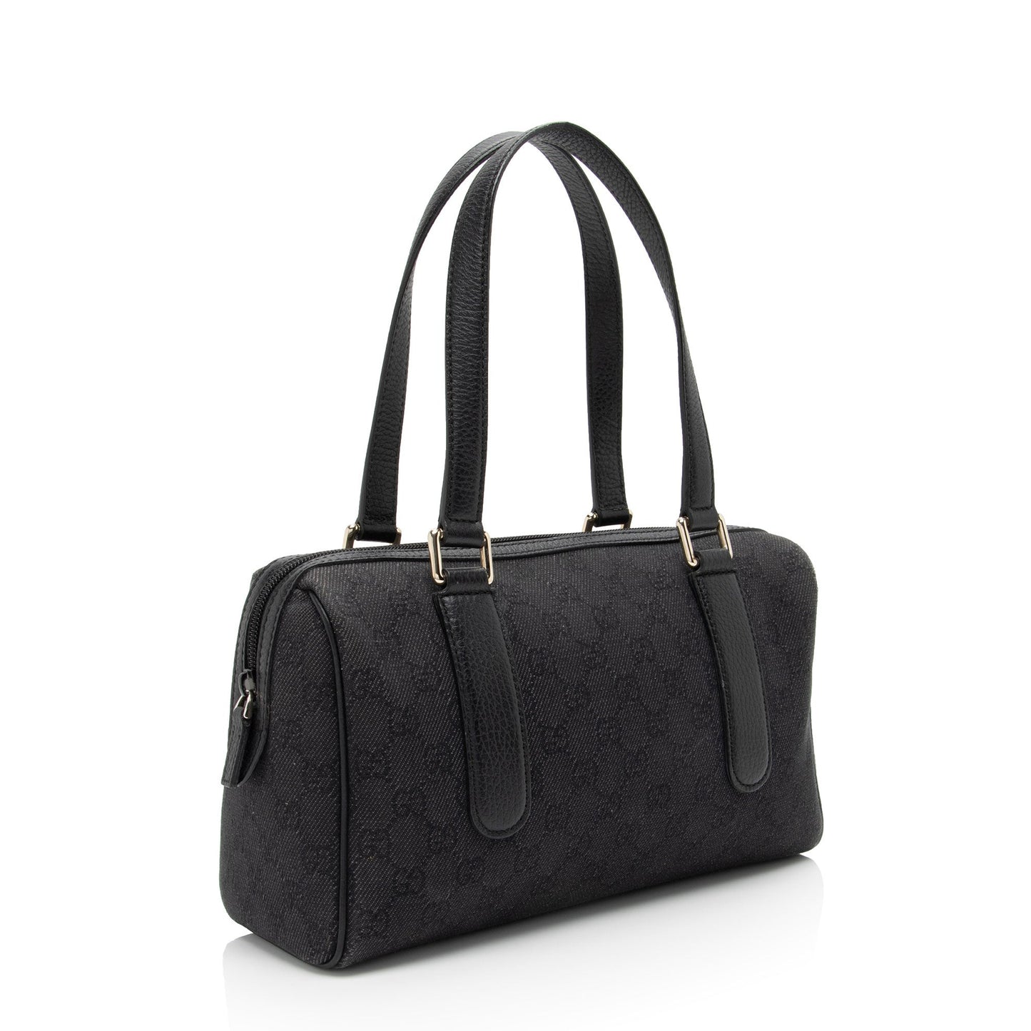 Gucci GG Denim Small Satchel (SHF-0xwQtu)