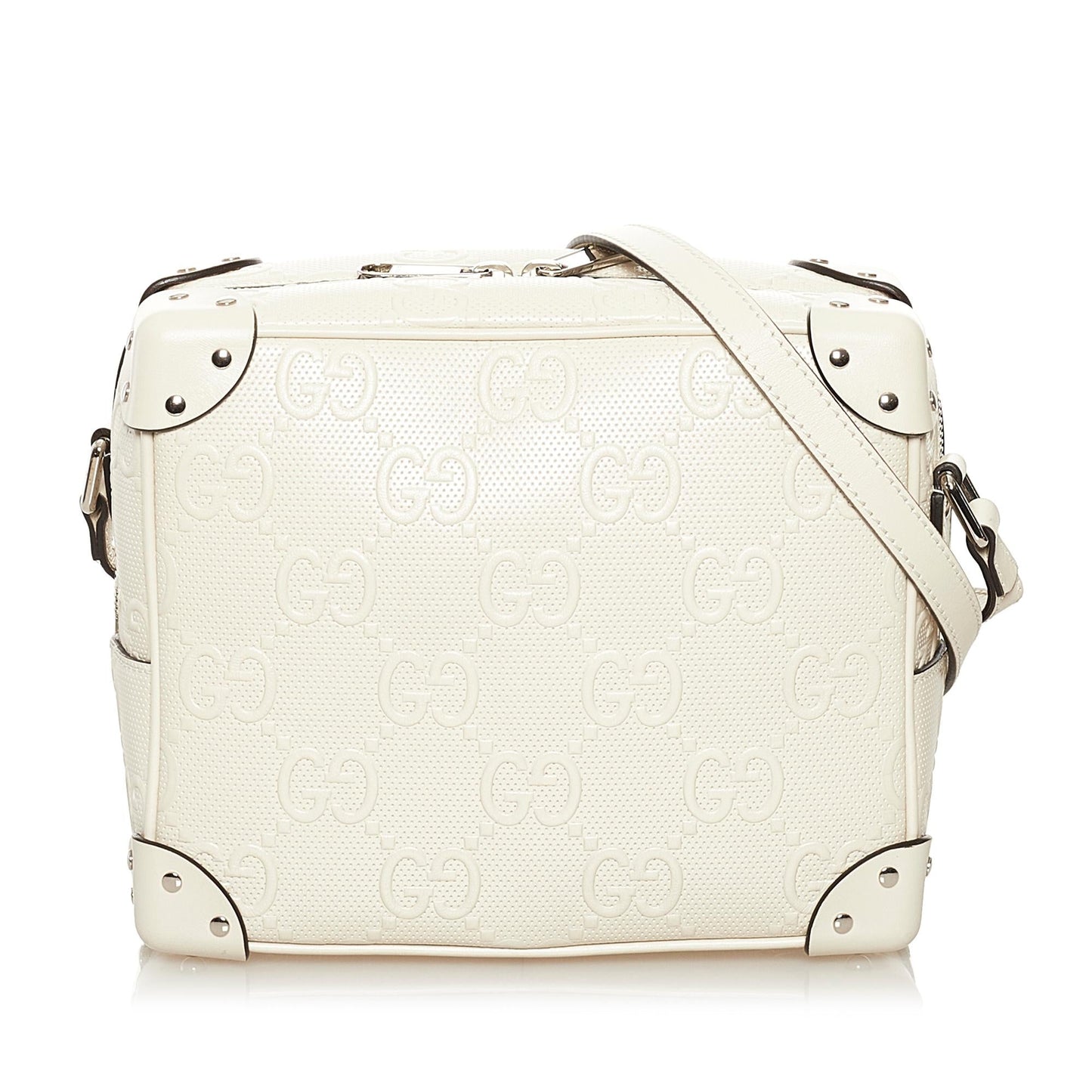 Gucci GG Embossed Perforated Square Bag (SHG-35081)