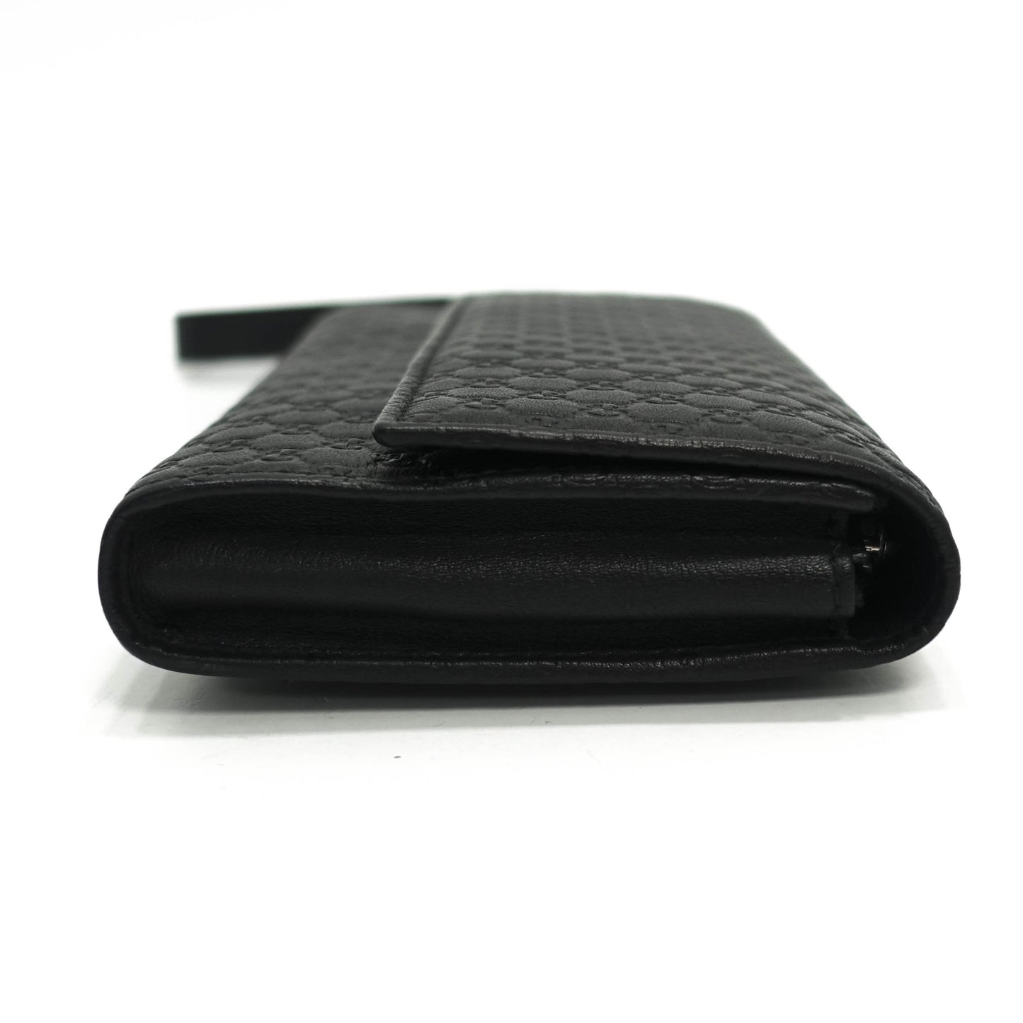 Gucci GG Guccisima Leather Travel Wristlet Wallet