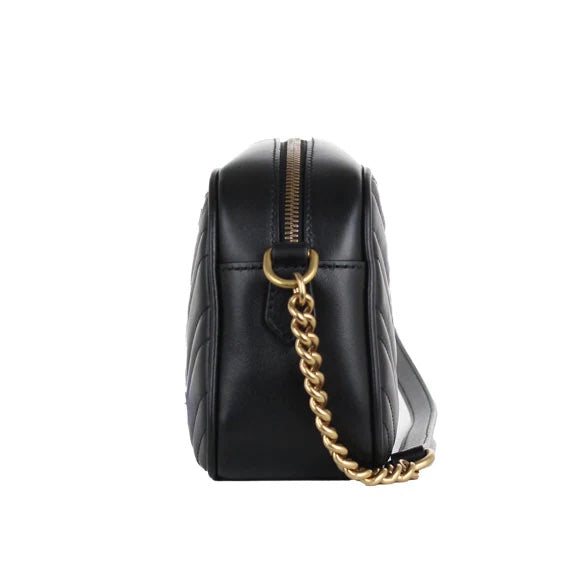GUCCI GG MARMONT SMALL MATELASSÃ CAMERA BAG
