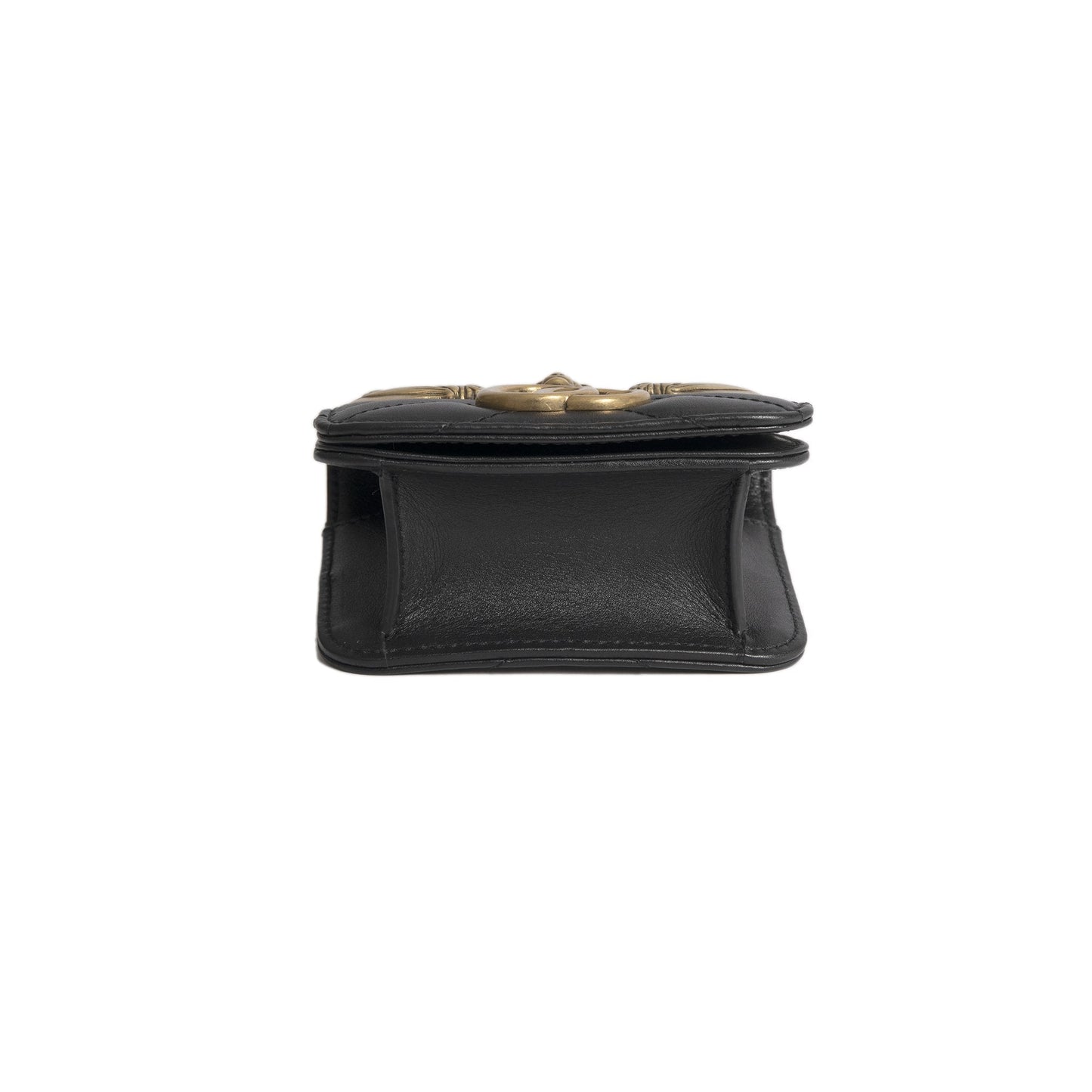 Gucci GG Marmont Animal Studs Matelasse Belt Pouch