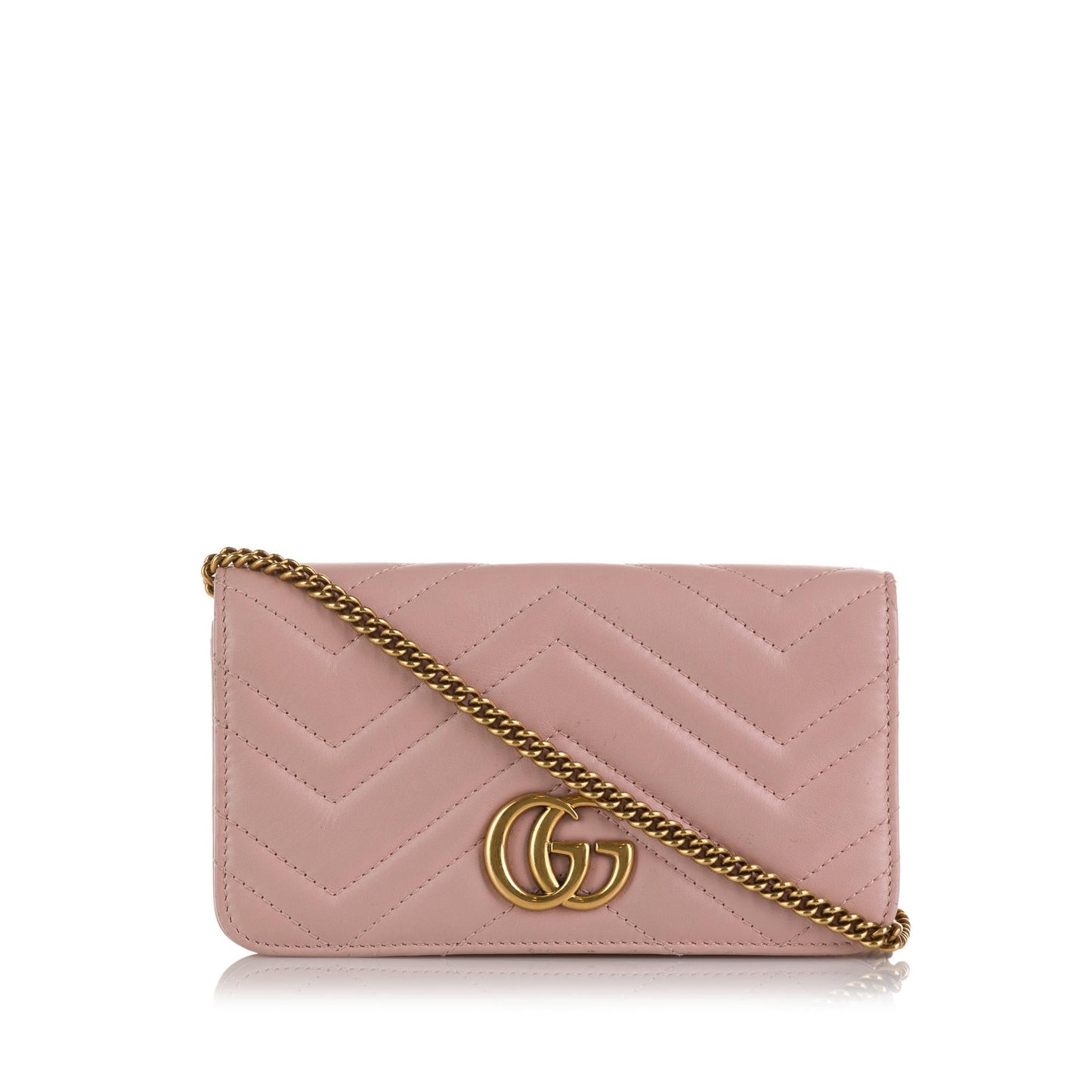 Gucci GG Marmont Chain Flap Bag (SHG-7yduIS)