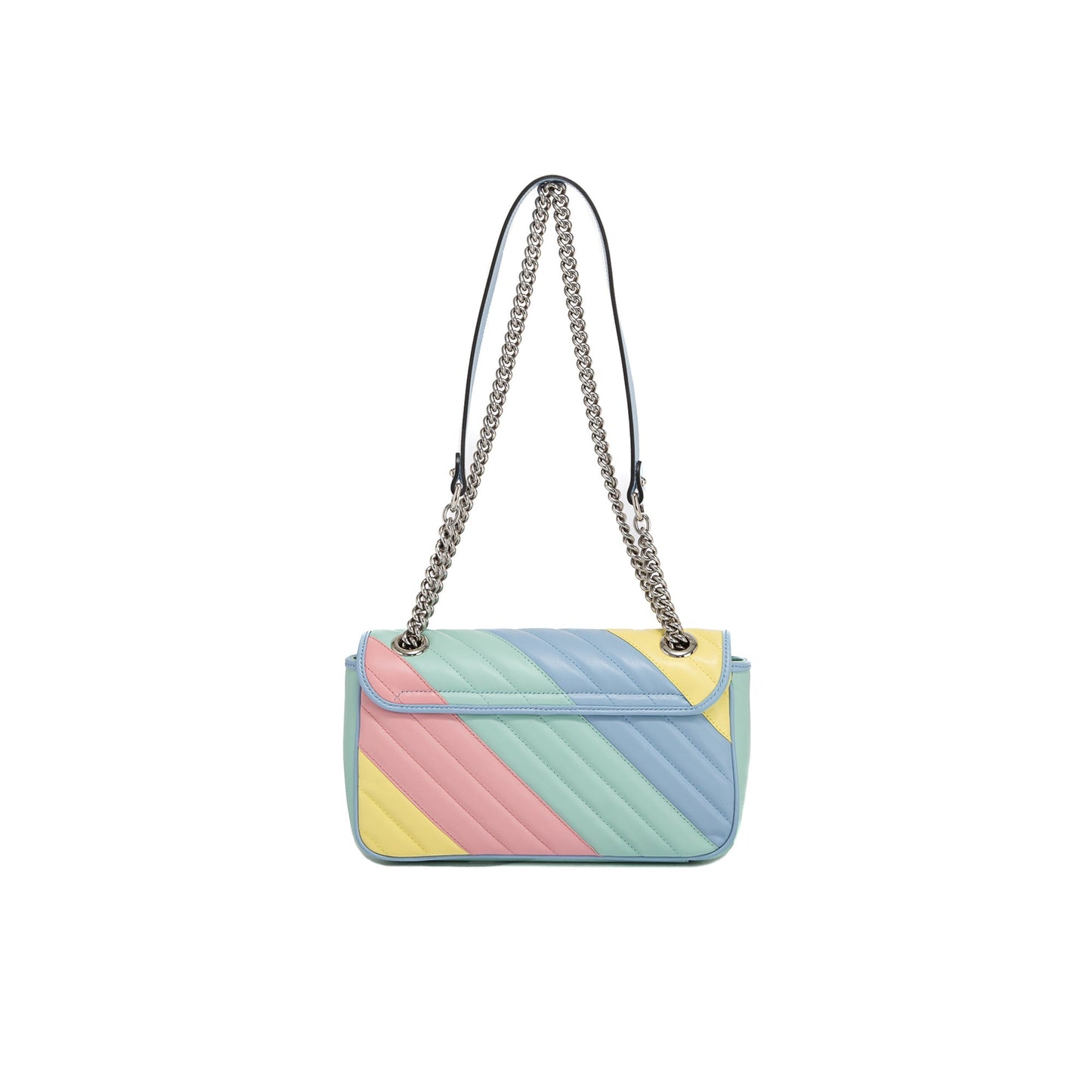 Gucci GG Marmont Diagonal Quilted Small Shoulder Bag