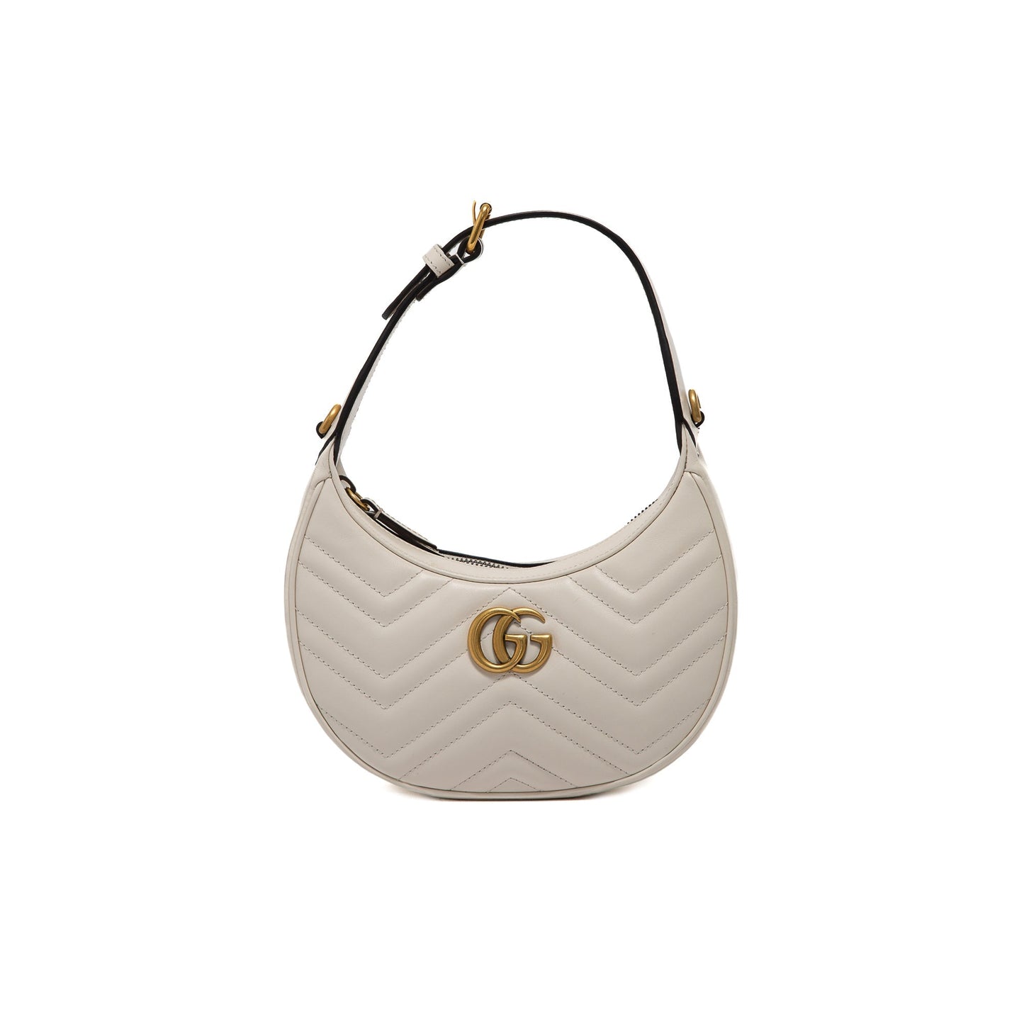Gucci GG Marmont Half-Moon-Shaped Mini Bag