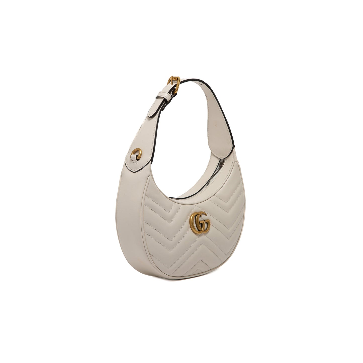 Gucci GG Marmont Half-Moon-Shaped Mini Bag