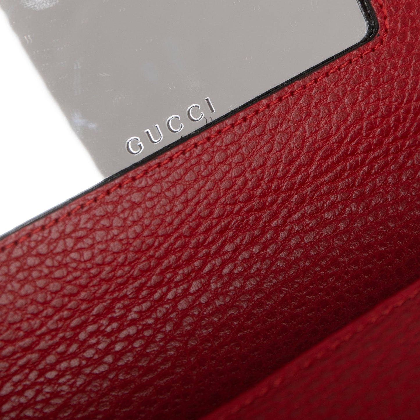 Gucci GG Marmont Leather Mini Chain Bag