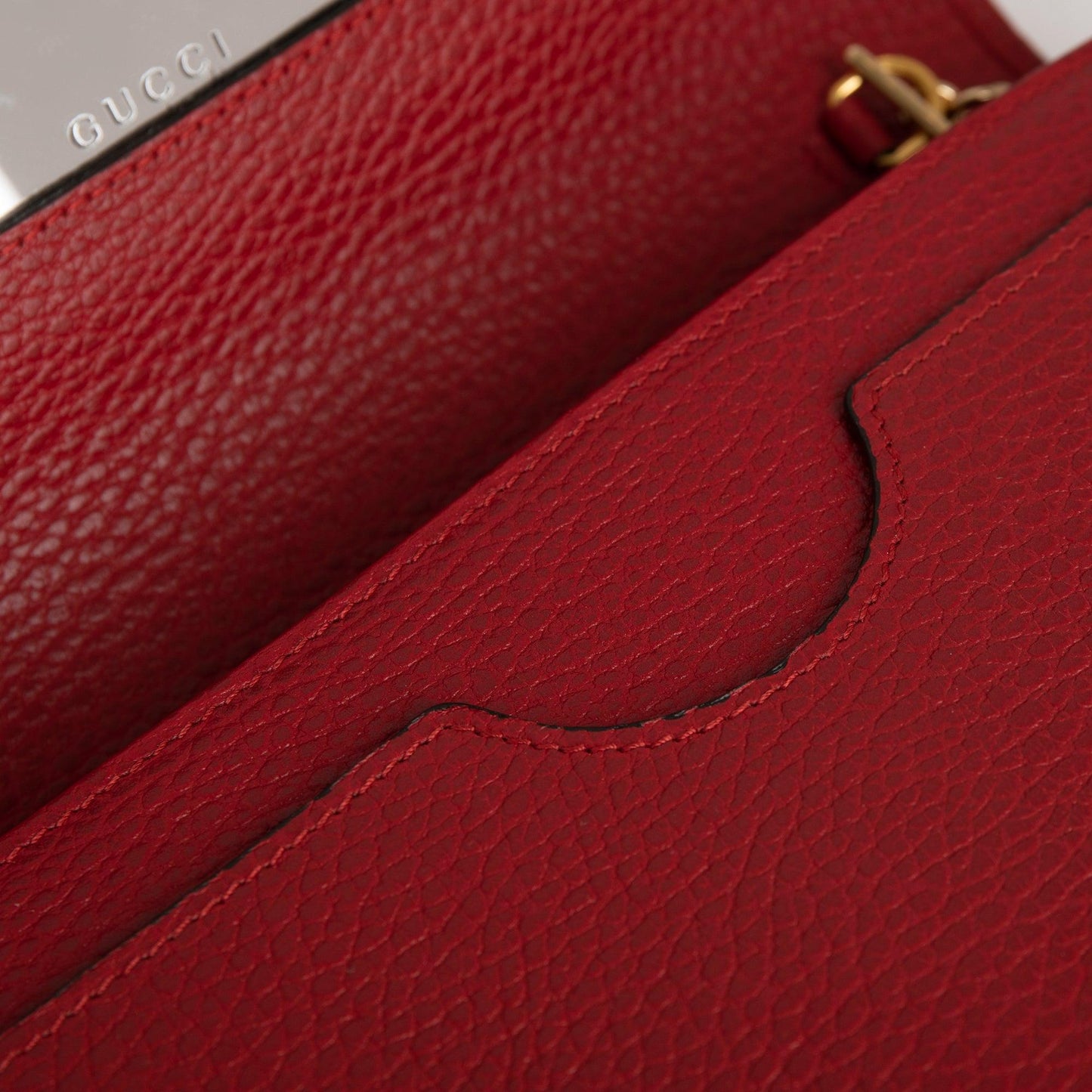 Gucci GG Marmont Leather Mini Chain Bag