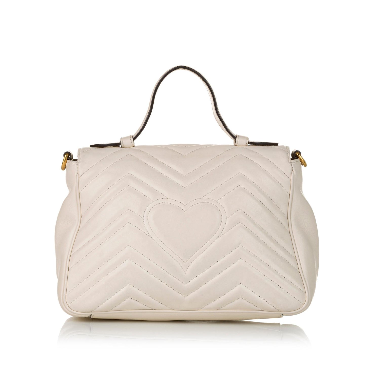 Gucci GG Marmont Leather Satchel (SHG-32596)