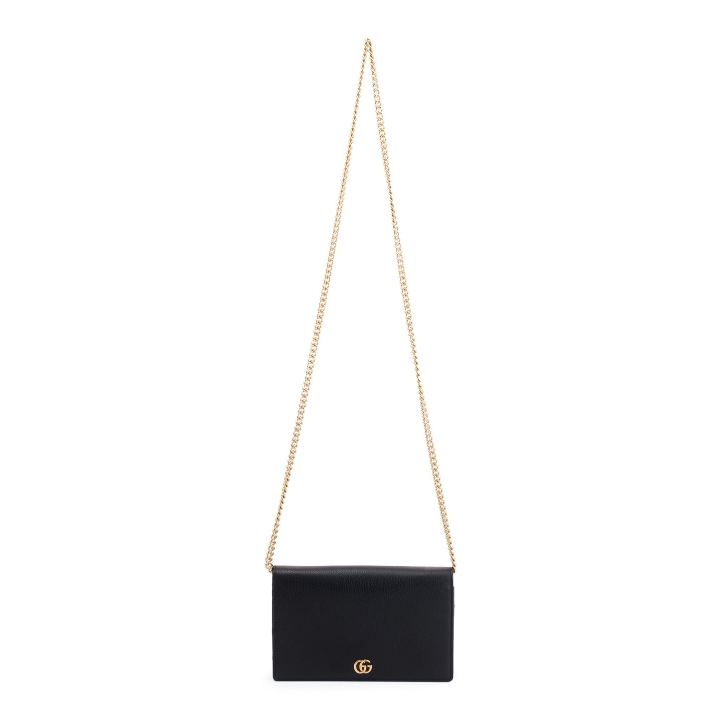 Gucci GG Marmont Leather Wallet on Chain