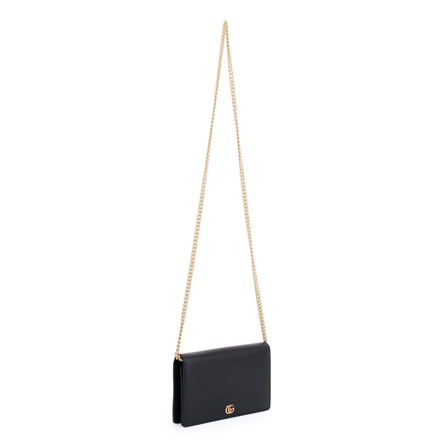 Gucci GG Marmont Leather Wallet on Chain