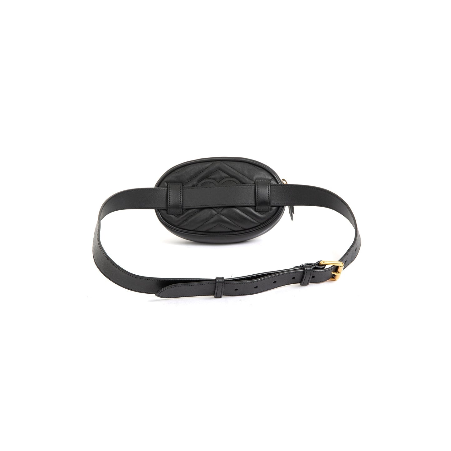 Gucci GG Marmont Matelasse Leather Belt Bag