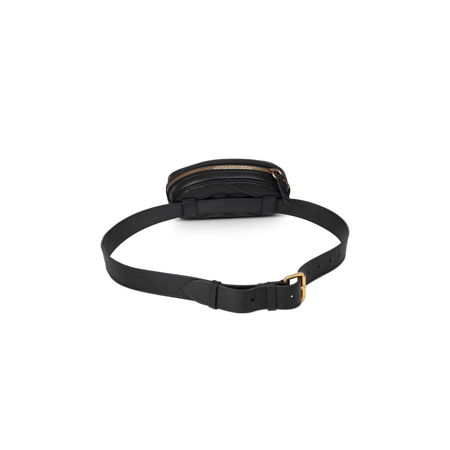 Gucci GG Marmont Matelasse Leather Belt Bag