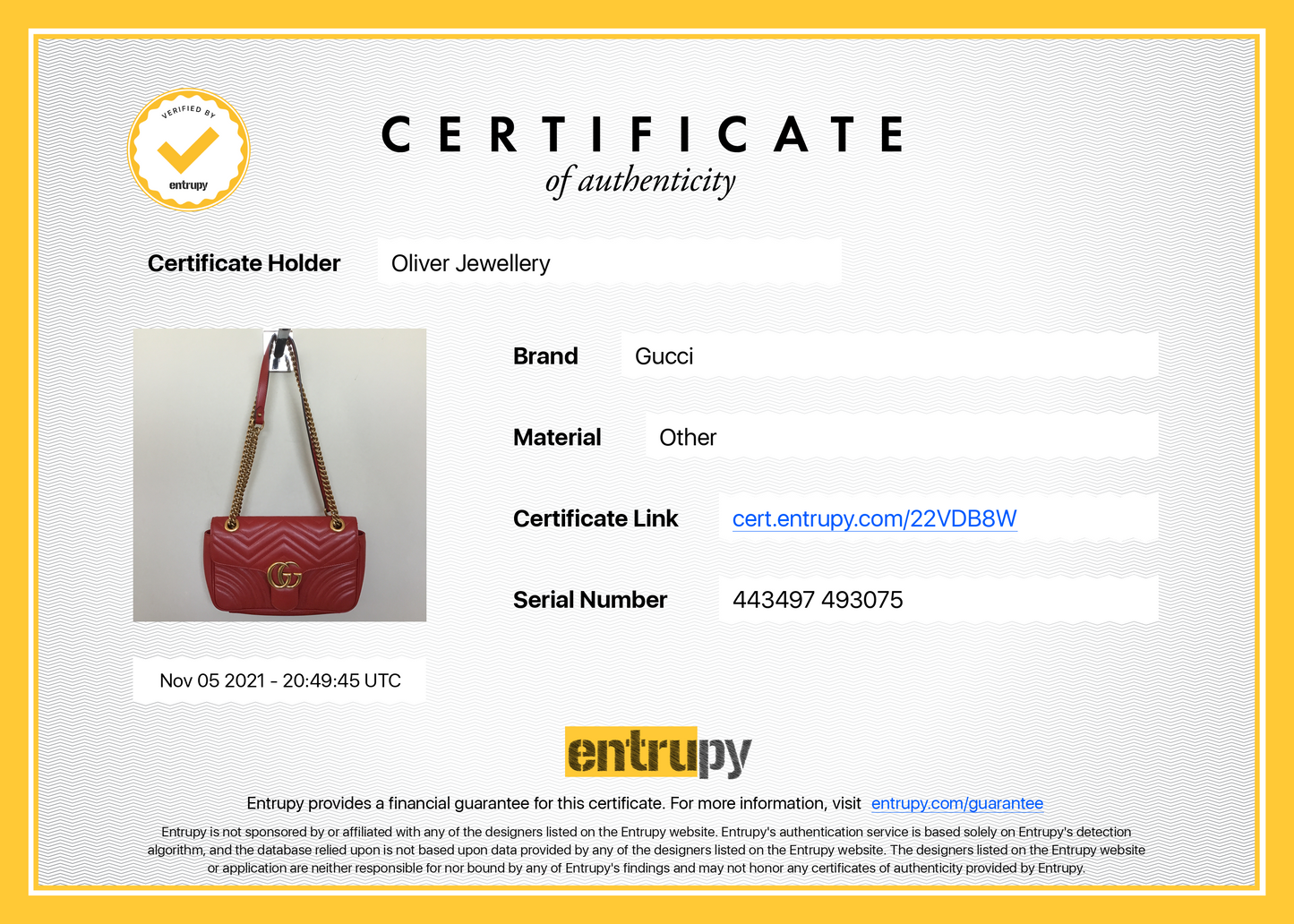 Gucci GG Marmont Matelasse Small Shoulder Bag