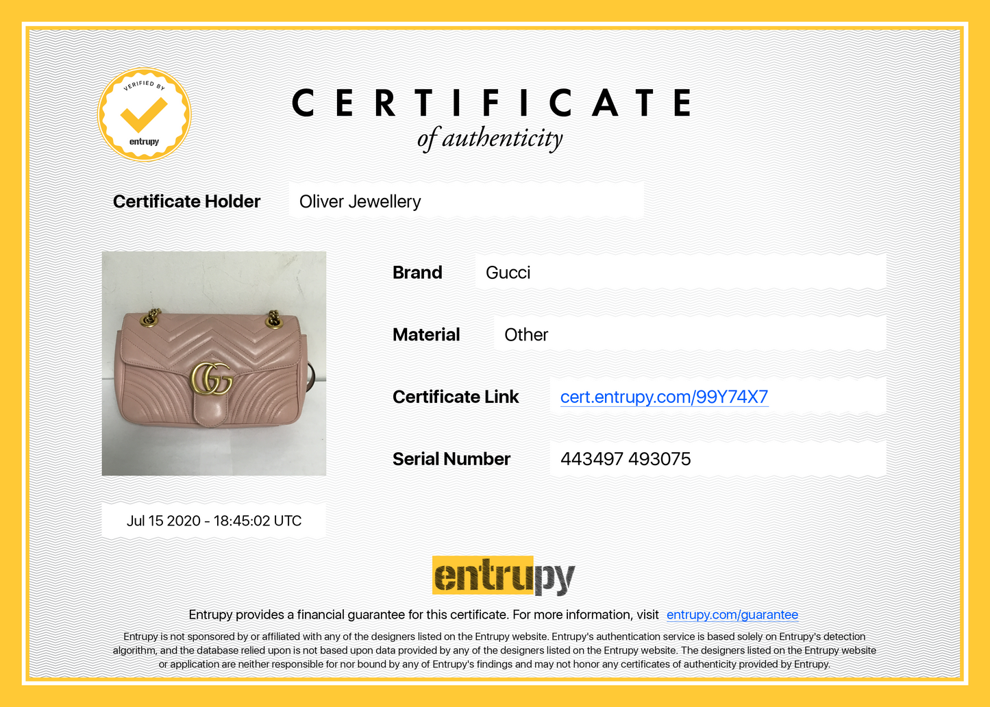 Gucci GG Marmont Matelasse Small Shoulder Bag