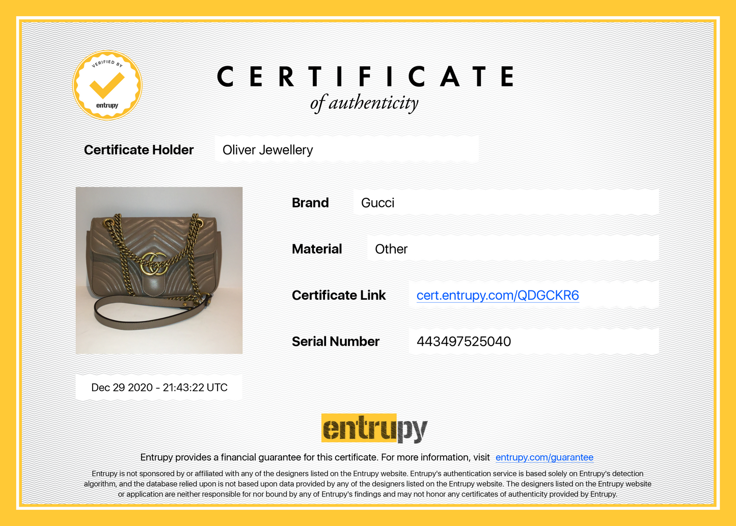Gucci GG Marmont Matelasse Small Shoulder Bag