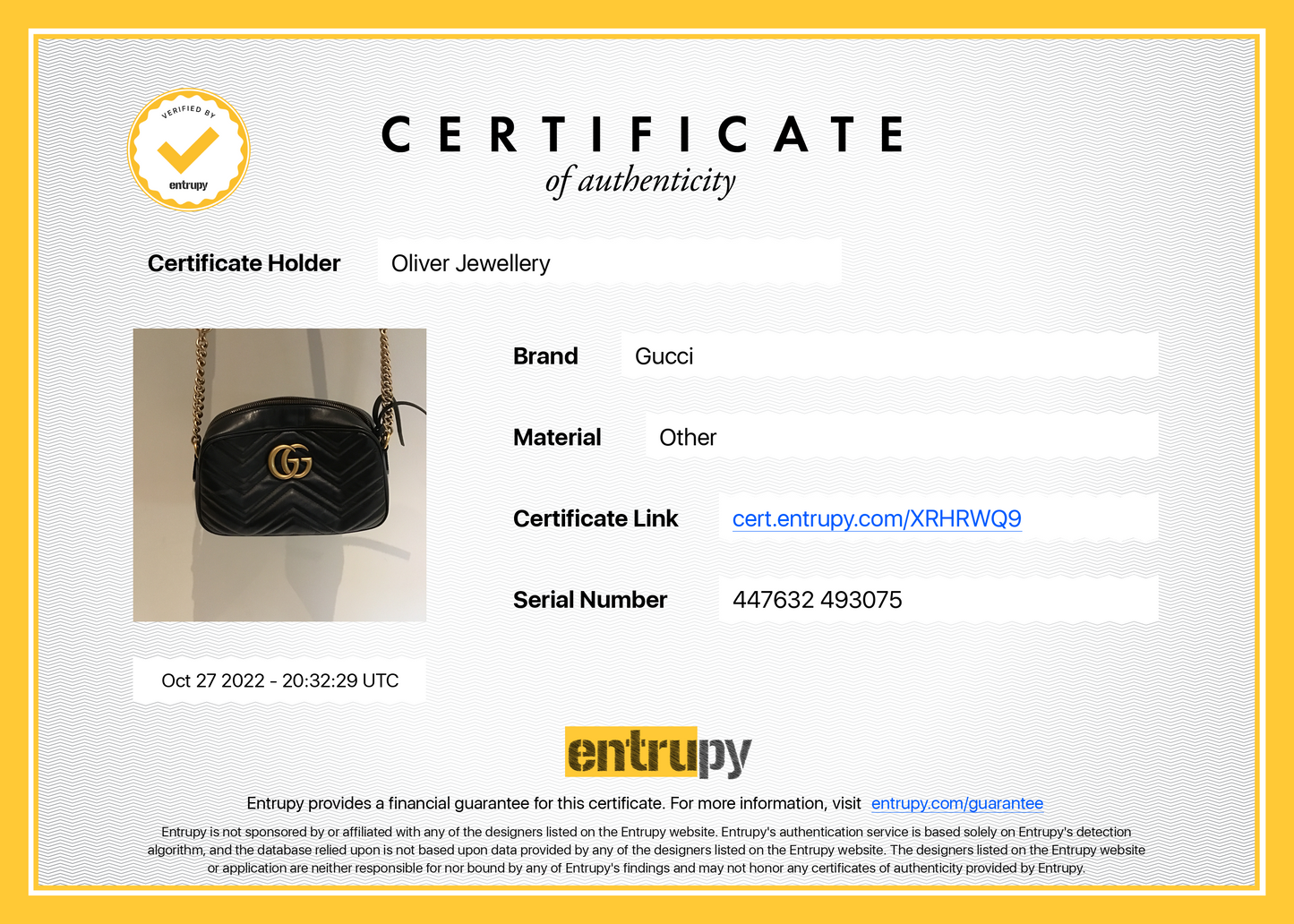 Gucci GG Marmont Matelasse Small Shoulder Bag