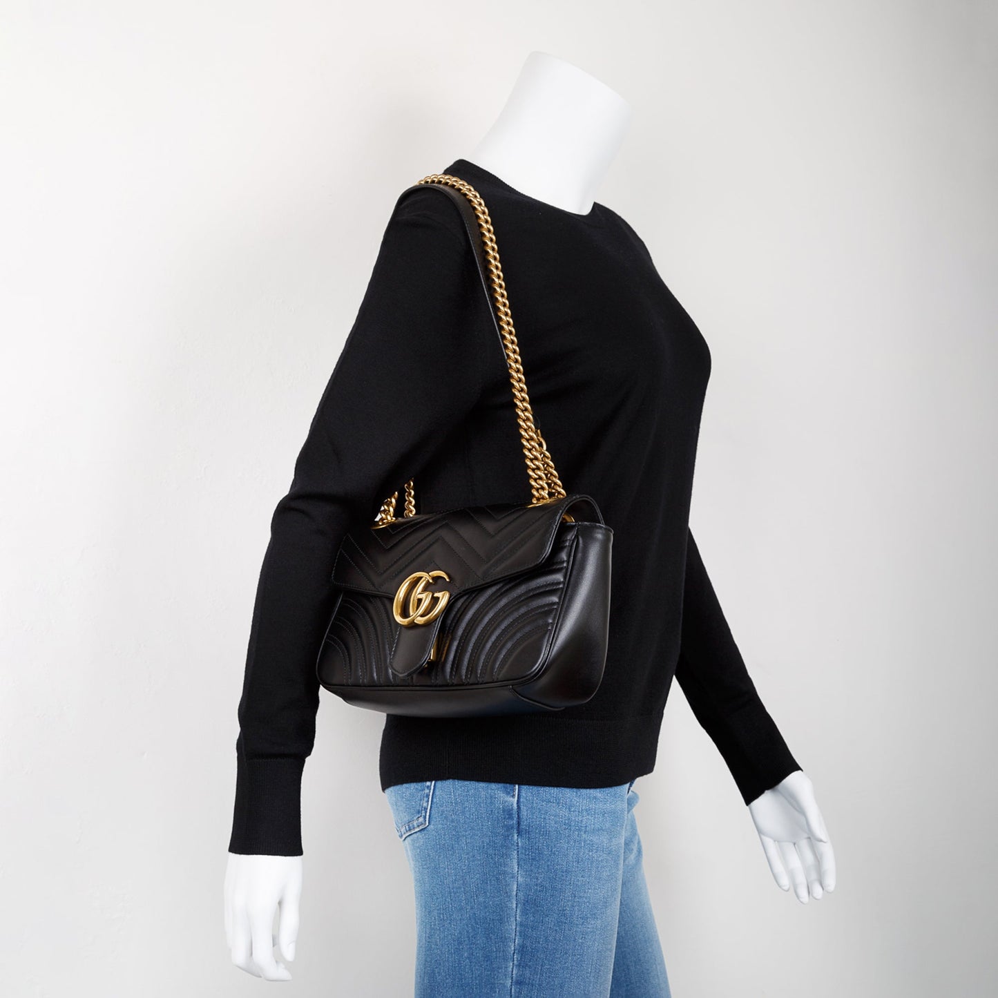 Gucci GG Marmont Matelasse Small Shoulder Bag
