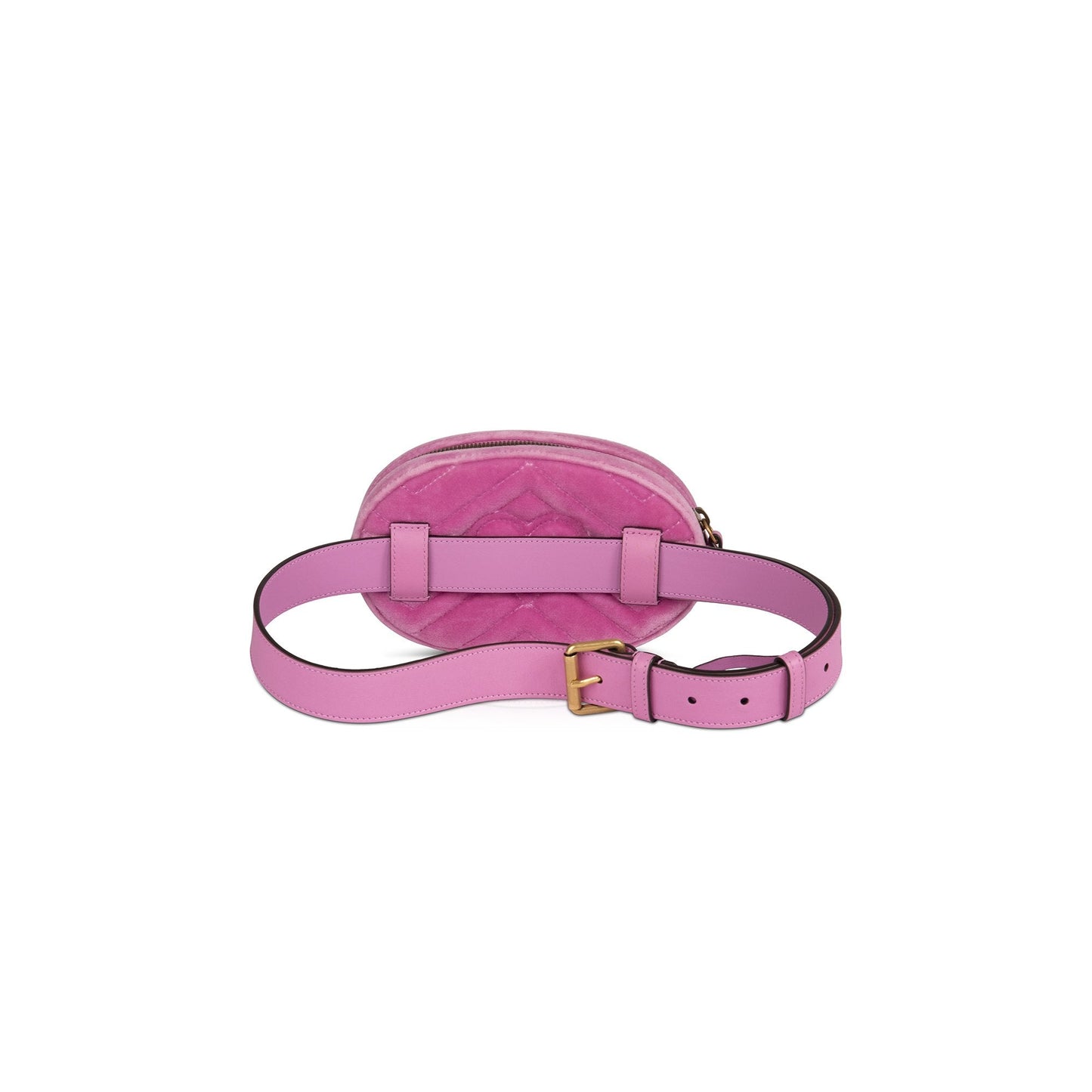 Gucci GG Marmont Matelasse Velvet Crystal Belt Bag