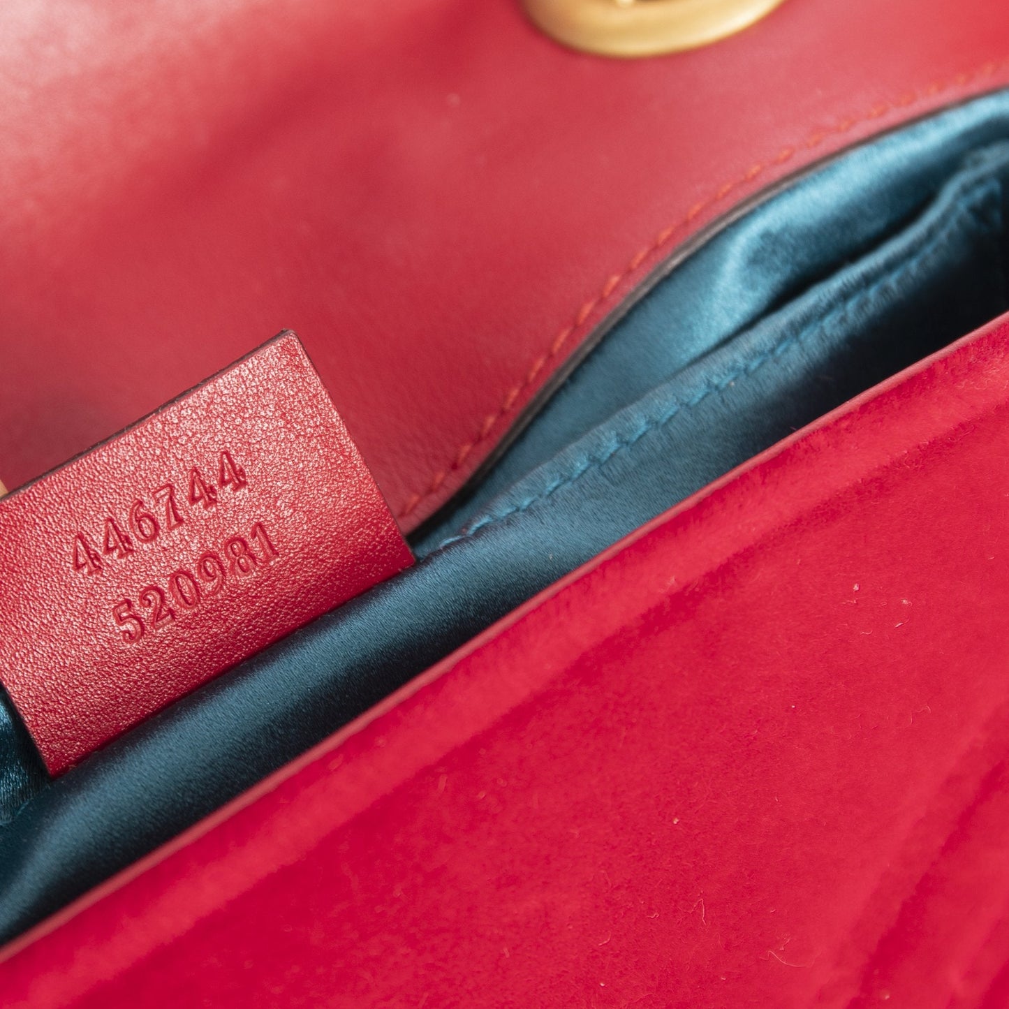 Gucci GG Marmont Matelasse Velvet Mini Bag