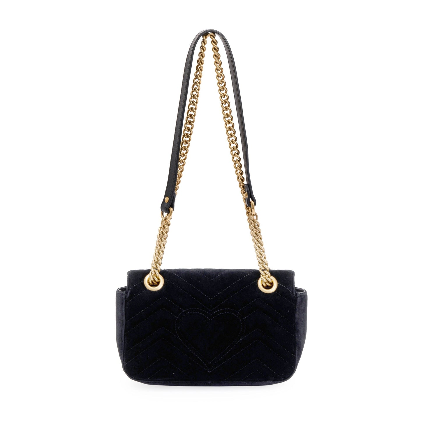 Gucci GG Marmont Matelasse Velvet Mini Bag