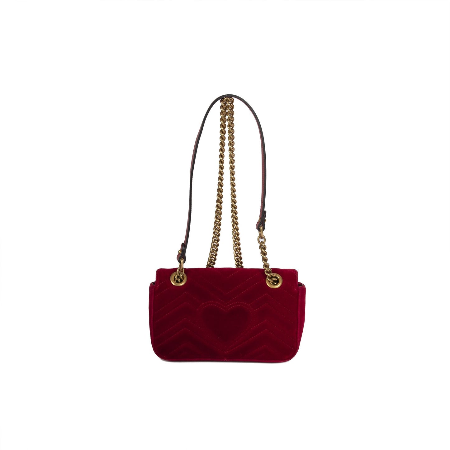 Gucci GG Marmont Matelasse Velvet Mini Bag