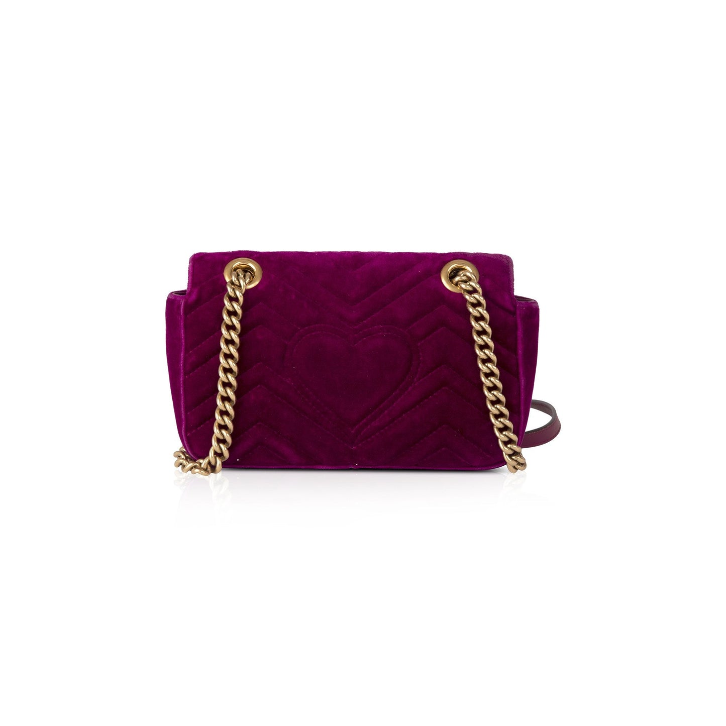 Gucci GG Marmont Matelasse Velvet Mini Bag