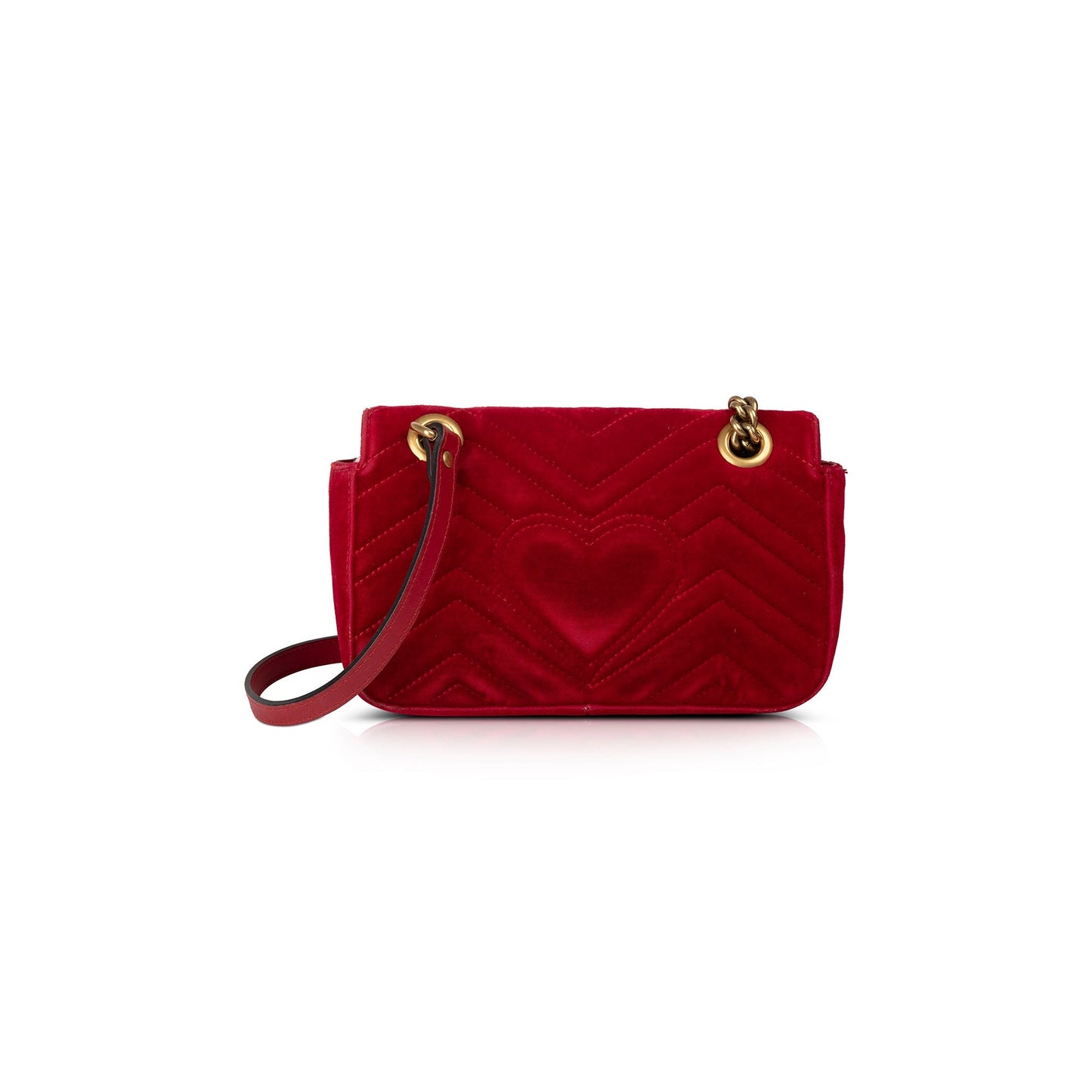 Gucci GG Marmont Matelasse Velvet Mini Bag