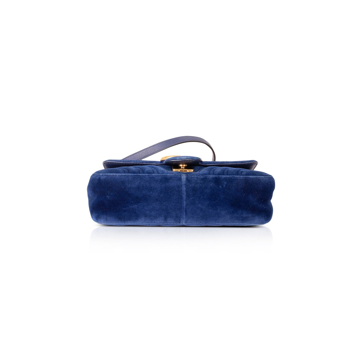 Gucci GG Marmont Matelasse Velvet Mini Bag