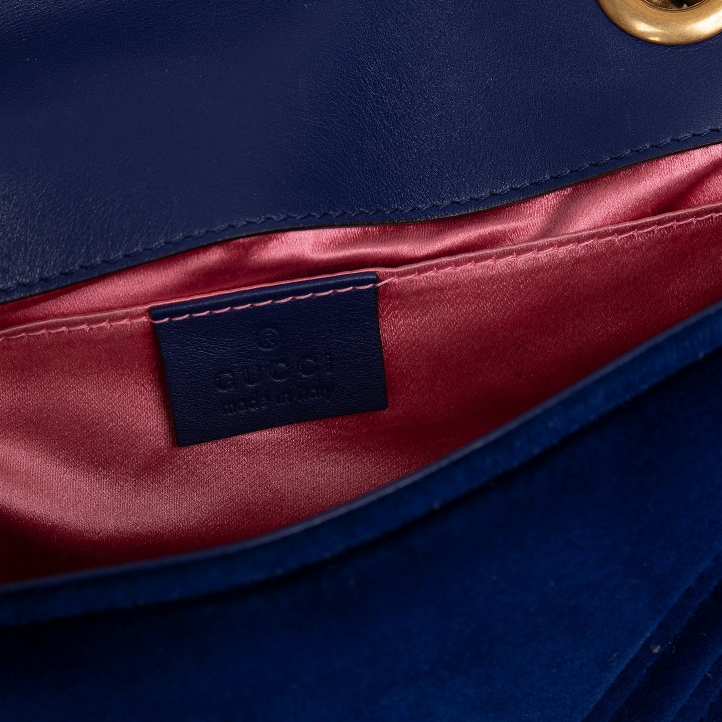 Gucci GG Marmont Matelasse Velvet Mini Bag