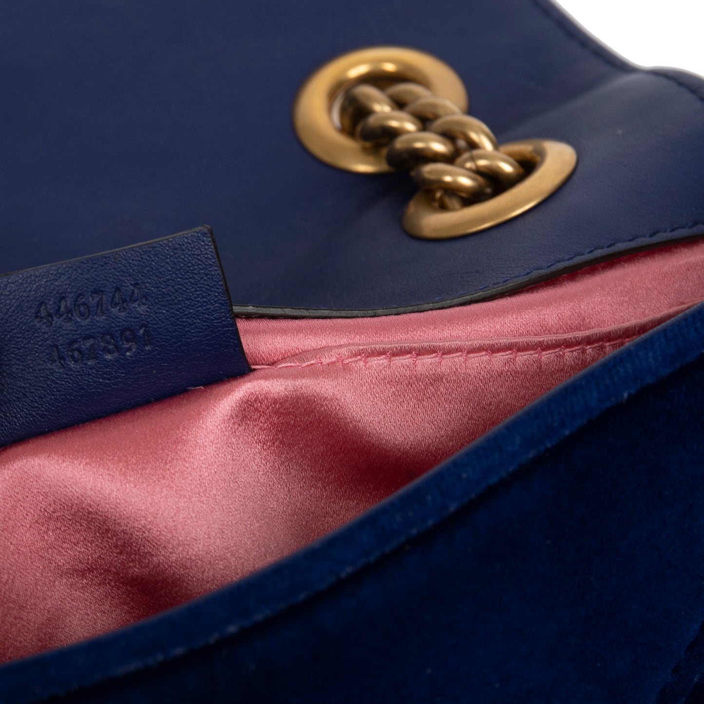 Gucci GG Marmont Matelasse Velvet Mini Bag