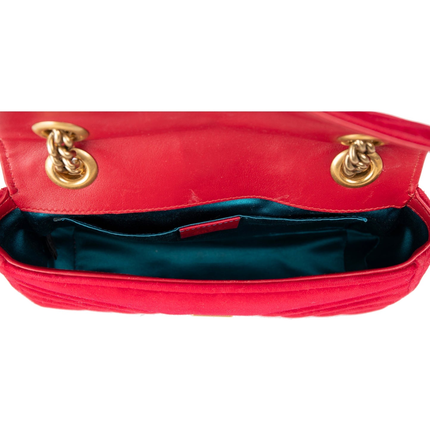 Gucci GG Marmont Matelasse Velvet Mini Bag