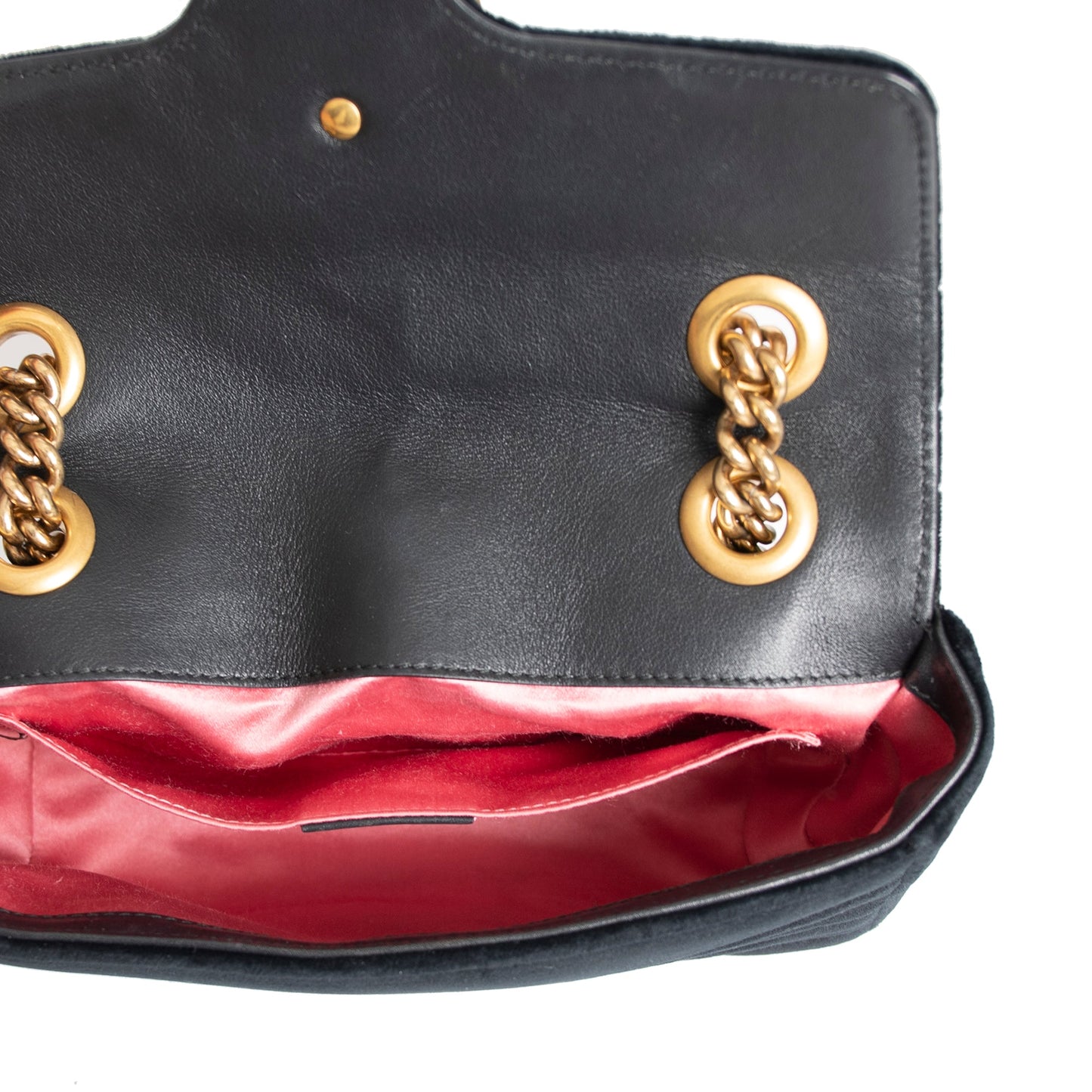 Gucci GG Marmont Matelasse Velvet Mini Bag
