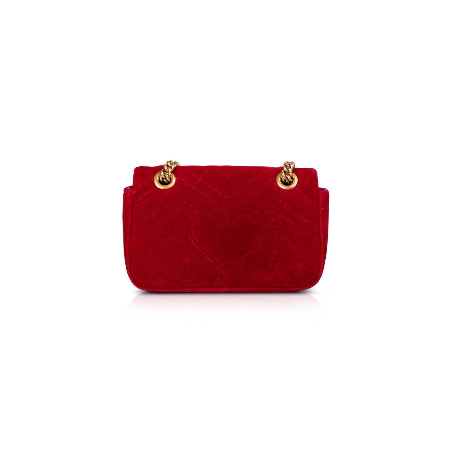 Gucci GG Marmont Matelasse Velvet Mini Bag