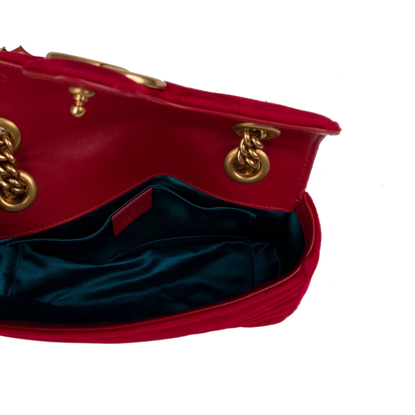 Gucci GG Marmont Matelasse Velvet Mini Bag