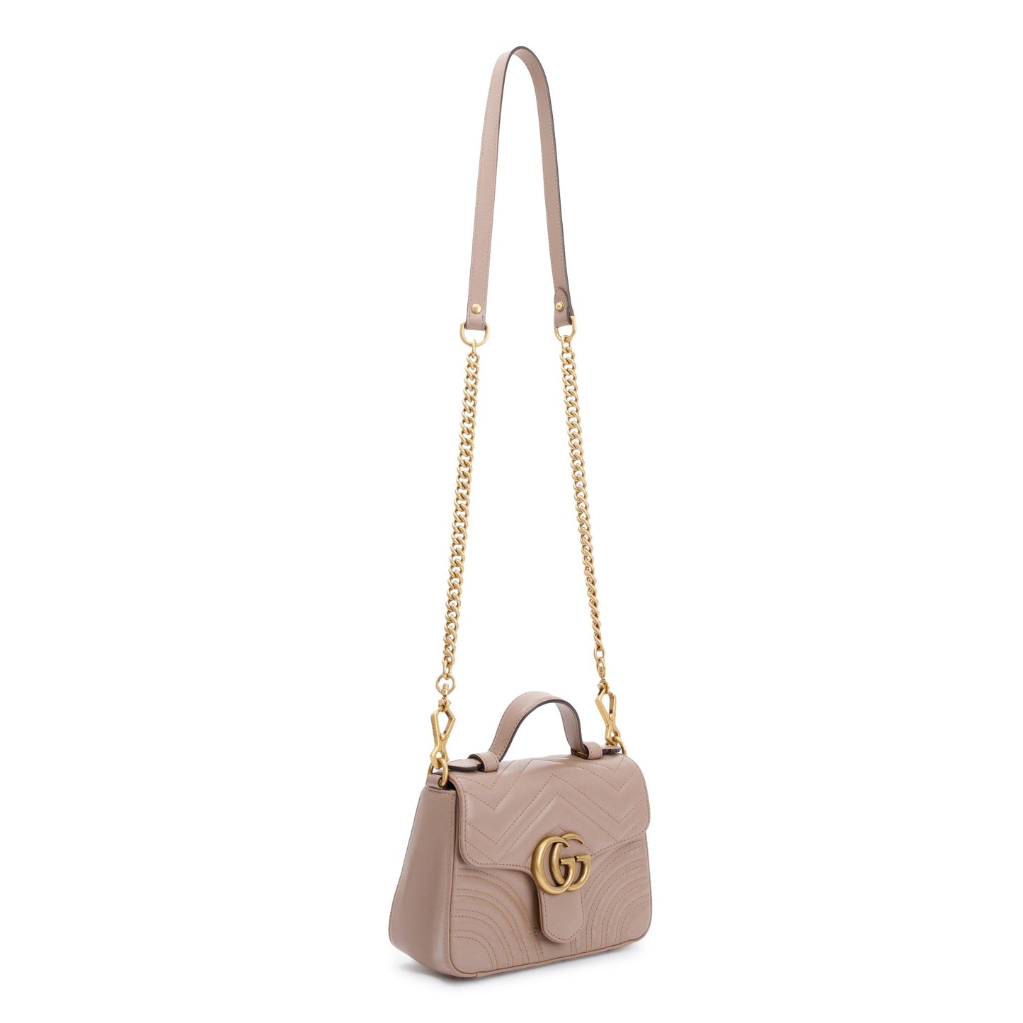 Gucci GG Marmont Mini Top Handle Bag