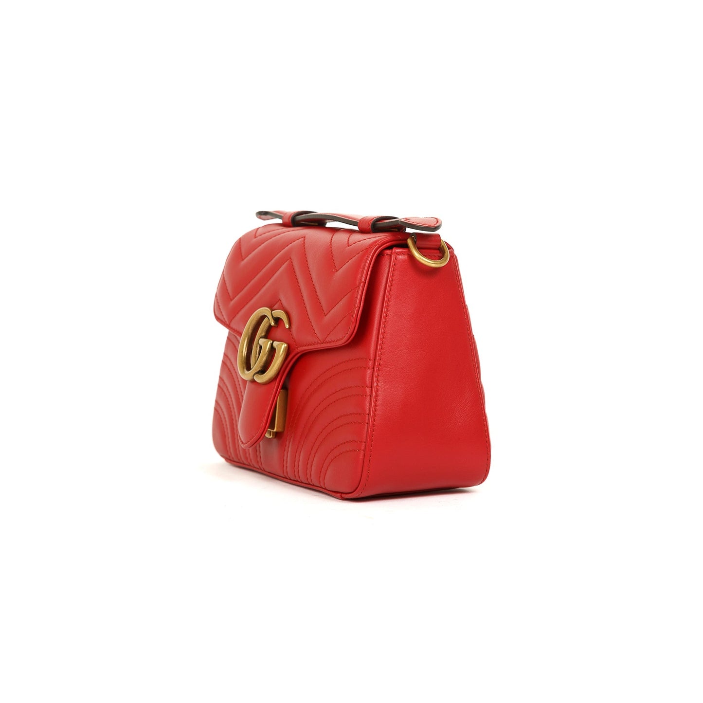 Gucci GG Marmont Mini Top Handle Bag