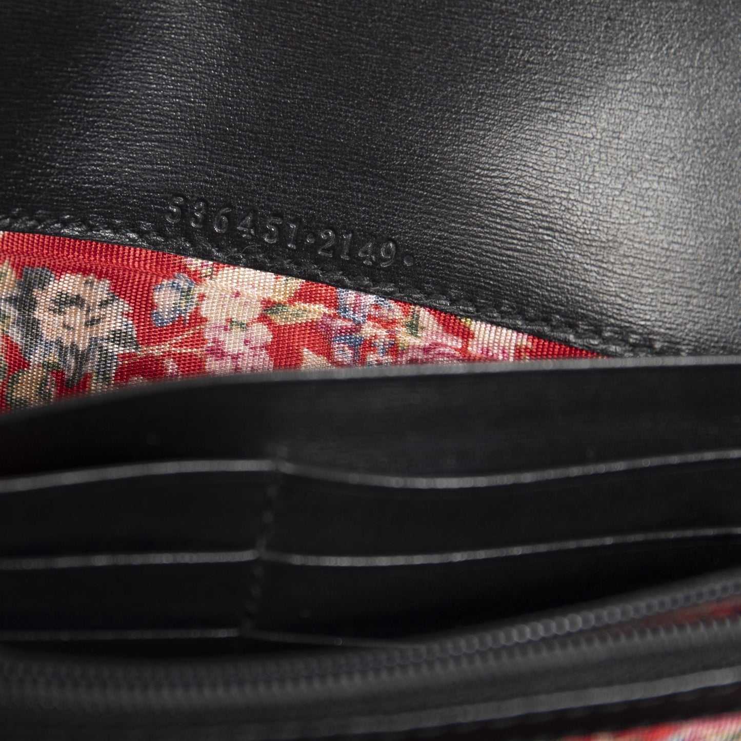 Gucci GG Marmont Quilted Leather Web Continental Wallet