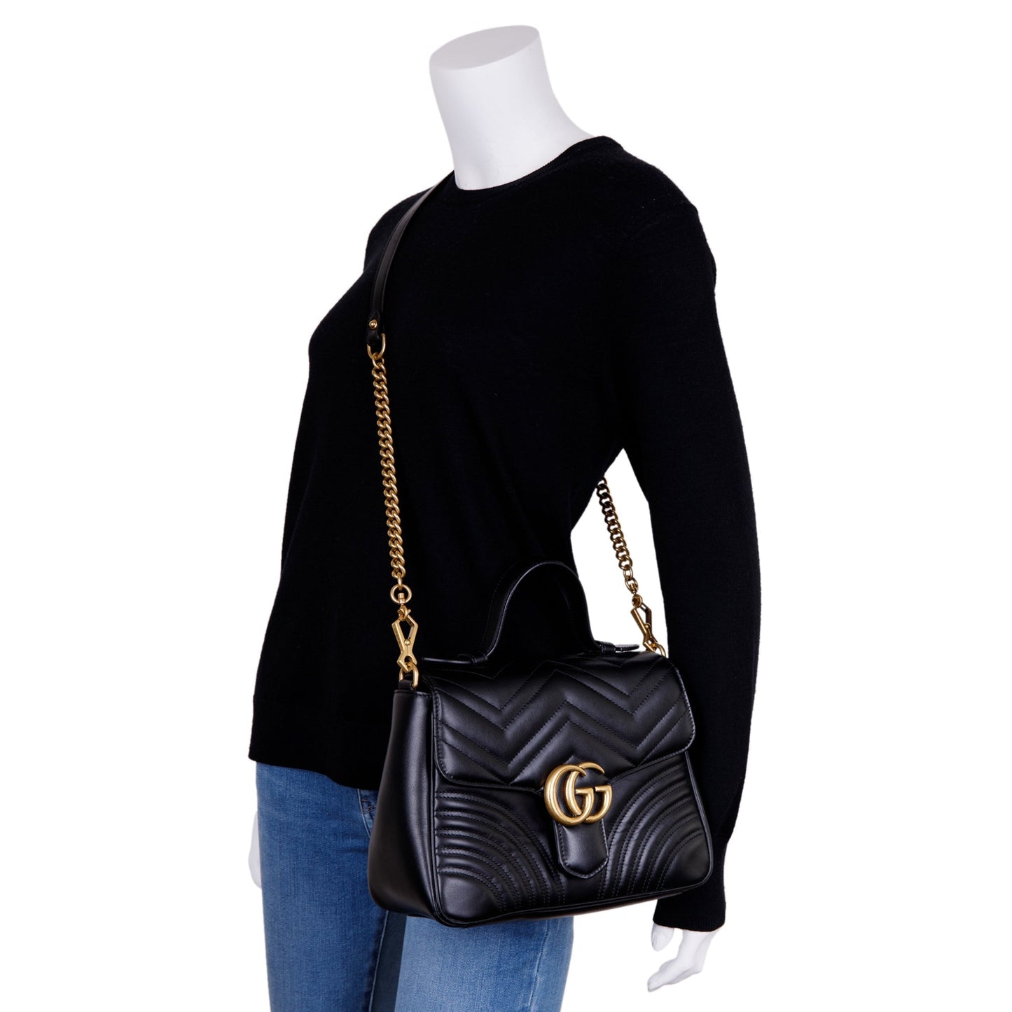 Gucci GG Marmont Small Top Handle Bag