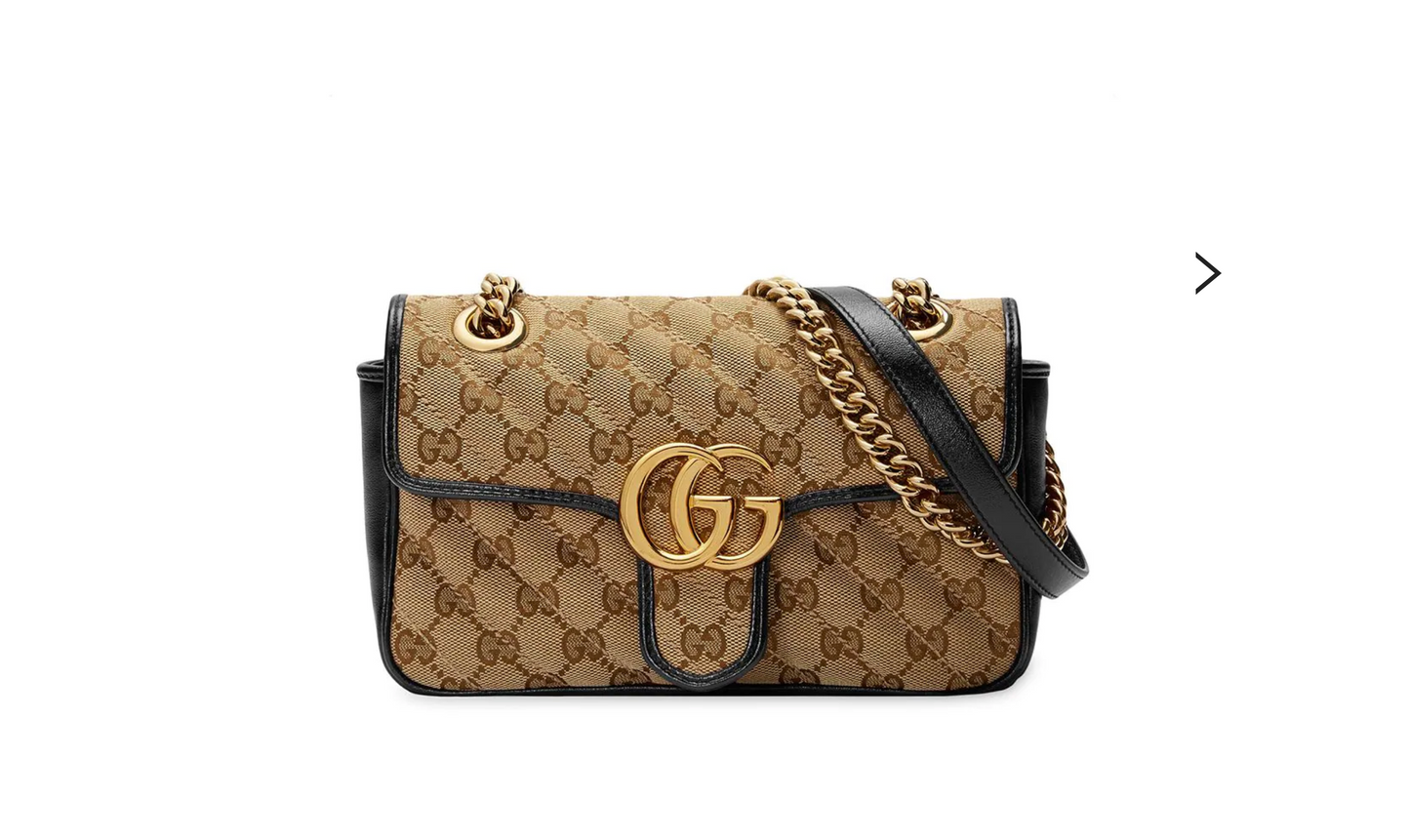 GUCCI GG MARMONT MATELASSÃ MINI BAG