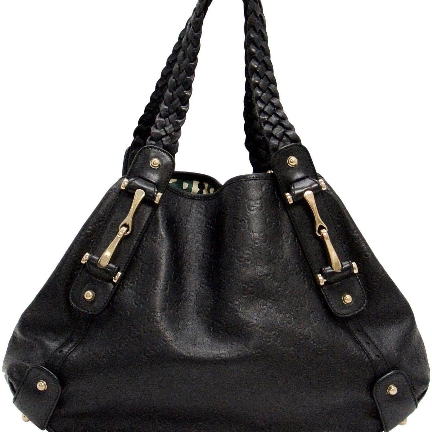 Gucci GG Medium Leather Pelham Tote